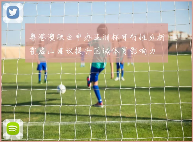 粤港澳联合申办亚洲杯可行性分析霍启山建议提升区域体育影响力